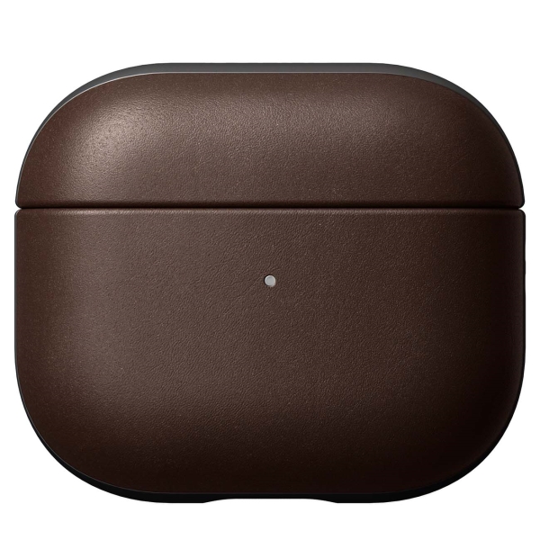 фото Чехол modern leather case для apple airpods 3 (2021) brown (nm01001485) nomad