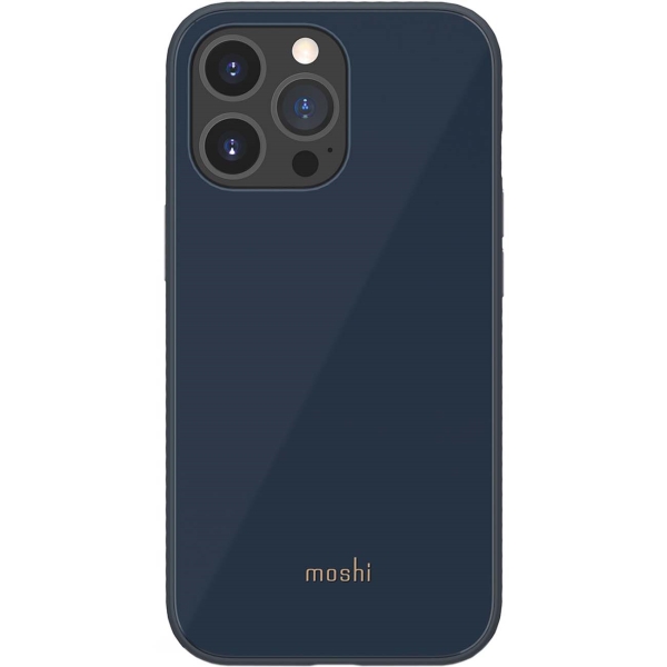 фото Чехол iglaze для iphone 13 pro, сланцево-синий (99mo132533) moshi