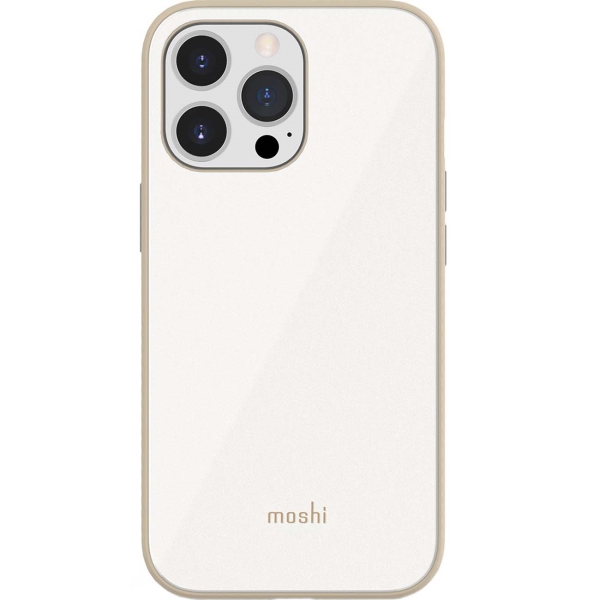 фото Чехол iglaze для iphone 13 pro, жемчужно-белый (99mo132103) moshi