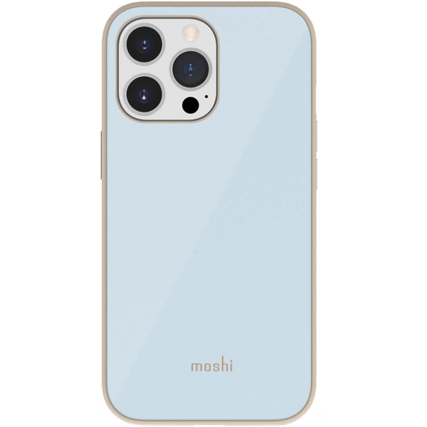 фото Чехол iglaze для iphone 13 pro, голубой (99mo132522) moshi