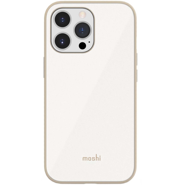 фото Чехол iglaze для iphone 13 pro max, жемчужно-белый (99mo132104) moshi