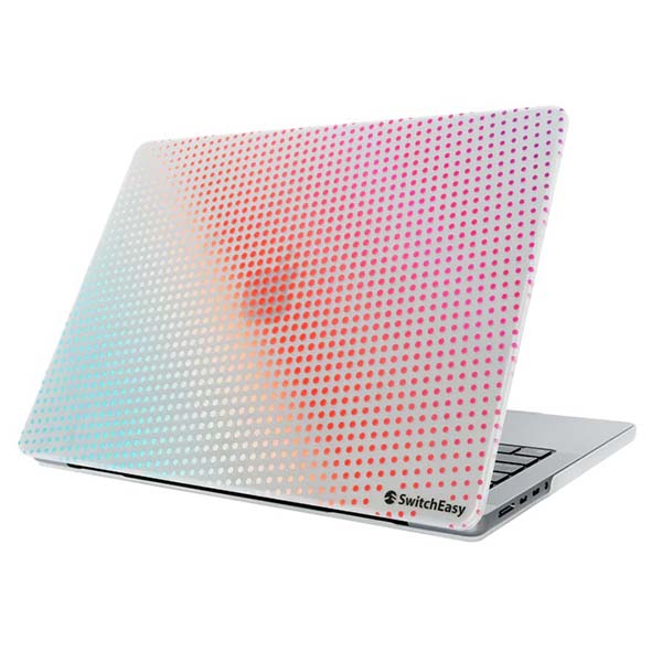 фото Чехол для ноутбука case dots для macbook pro 14 2021 aurora (gs-105-232-218-218) switcheasy