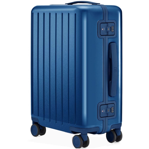 фото Чемодан manhattan single trolley luggage 20" dark blue (113104) ninetygo