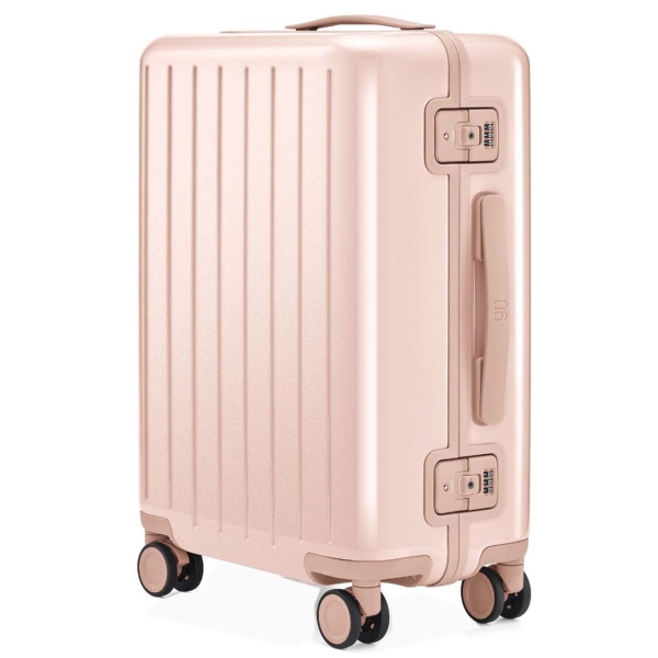 фото Чемодан manhattan single trolley luggage 20" pink (113102) ninetygo