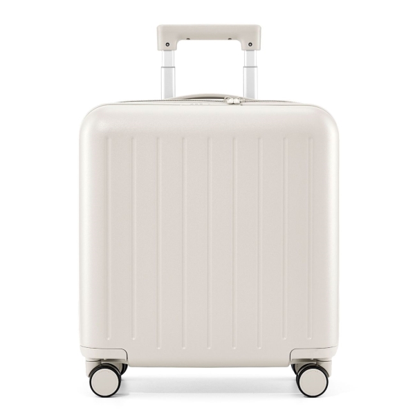 фото Чемодан lightweight pudding luggage 18" white (211003) ninetygo