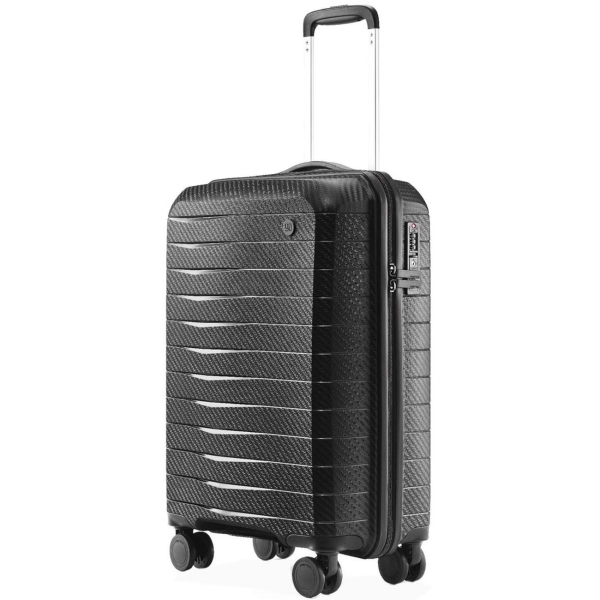 фото Чемодан lightweight luggage 20" black (114201) ninetygo