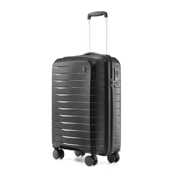 фото Чемодан lightweight luggage 24" black (114301) ninetygo