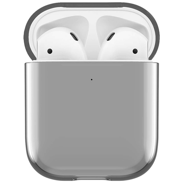 фото Чехол clear case для airpods, прозрачный/черный (inom100644) incase