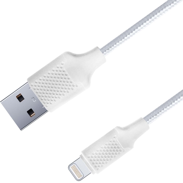 фото Кабель usb a-8 pin, 2а, нейлон, 2m (2647) gal