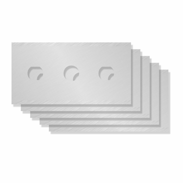 фото Комплект сменных лезвий к скребку для стеклокерамики zsc2, 5 шт zumman