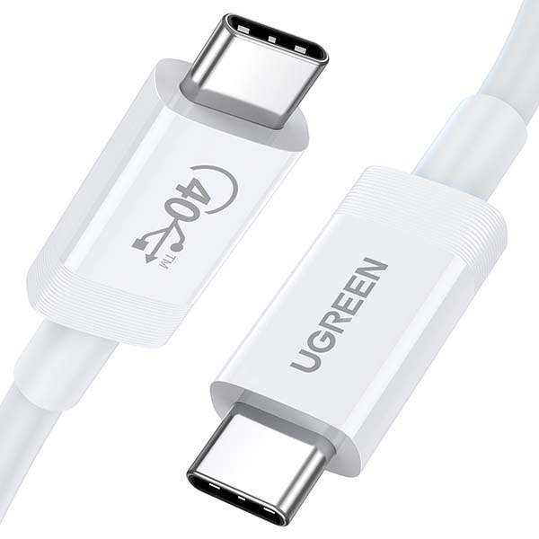 фото Кабель us506 usb4 charging cable 40gbps, 80 см (40113) ugreen