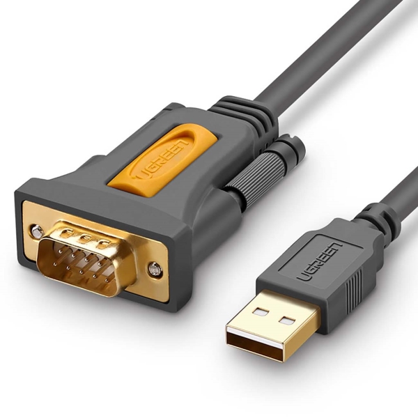 фото Кабель cr104 usb db9 rs-232 adapter cable (20210) ugreen