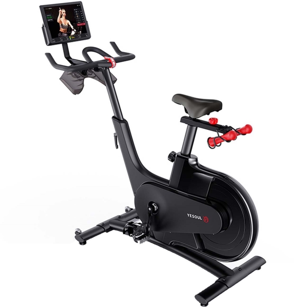 фото Велотренажер v1 smart spinning bike black yesoul