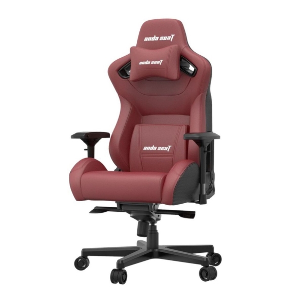 фото Игровое кресло kaiser 2 black/maroon (ad12xl-02-ab-pv/c-a05) andaseat