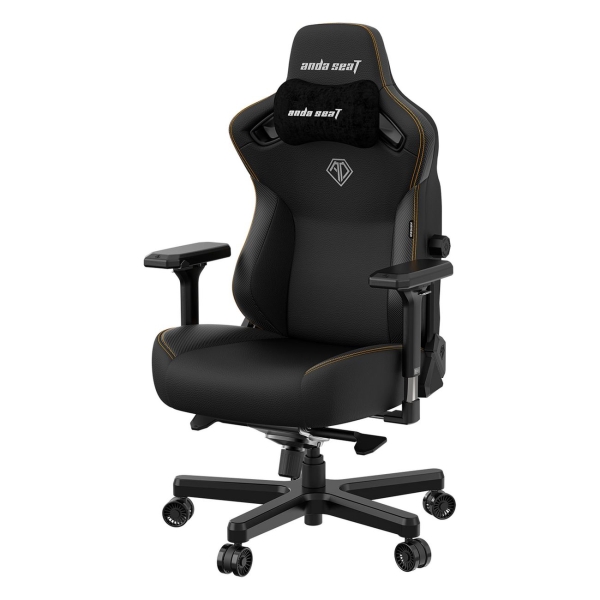 фото Игровое кресло kaiser 3 black (ad12ydc-l-01-b-pvc) andaseat