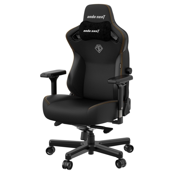 фото Игровое кресло kaiser 3 black (ad12ydc-xl-01-b-pvc) andaseat