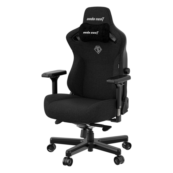 фото Игровое кресло kaiser 3 black (ad12ydc-xl-01-b-cf) andaseat