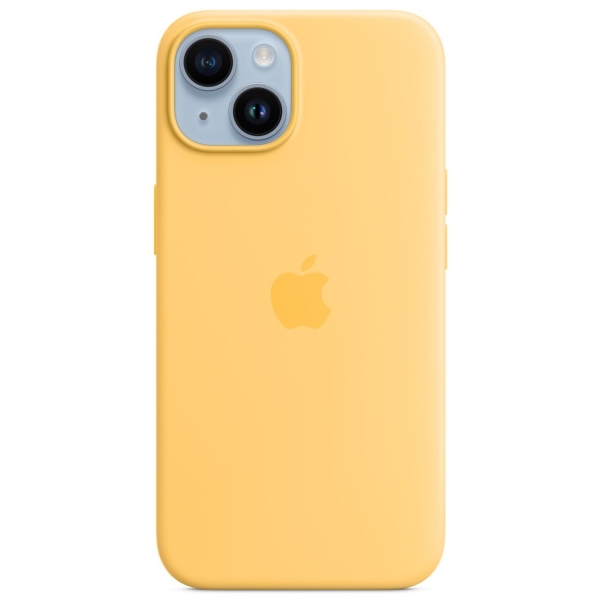 фото Чехол для iphone 14 silicone magsafe sunglow (mpt23) apple