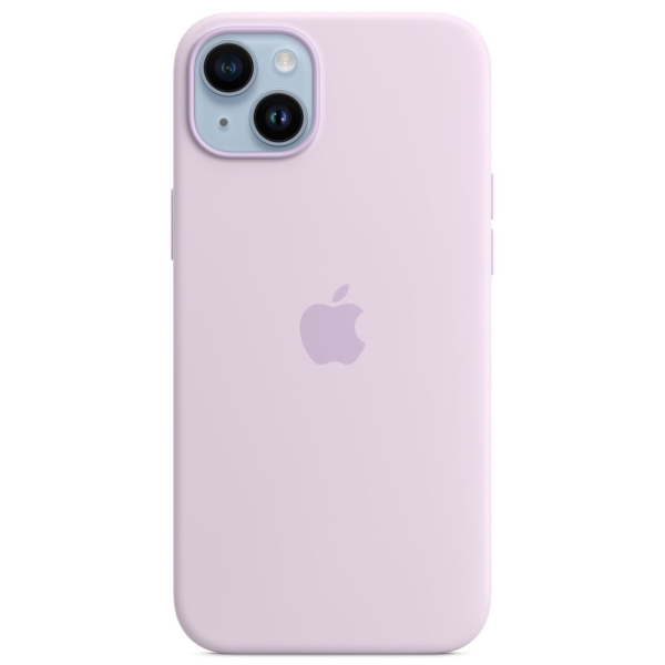 фото Чехол для iphone 14 plus silicone magsafe lilac (mpt83) apple