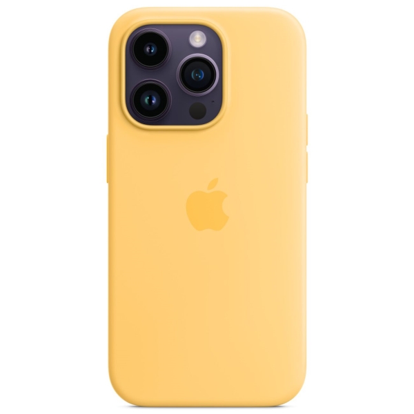 фото Чехол для iphone 14 pro silicone magsafe sunglow (mptm3) apple