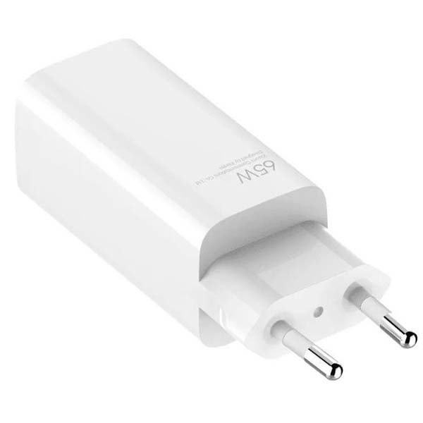 фото Зарядное устройство 65w gan charger usb type-a/usb type-c eu (bhr5515gl) xiaomi