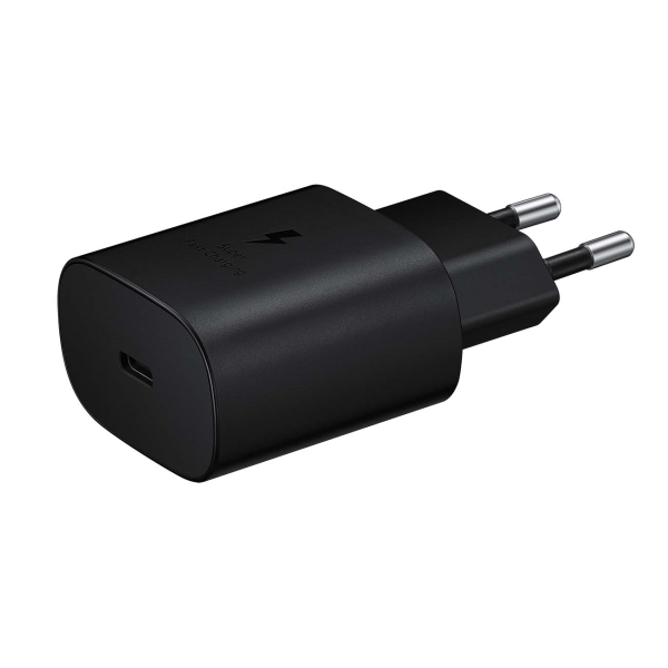 фото Сетевое зарядное устройство type-c 25w black (ep-ta800) samsung