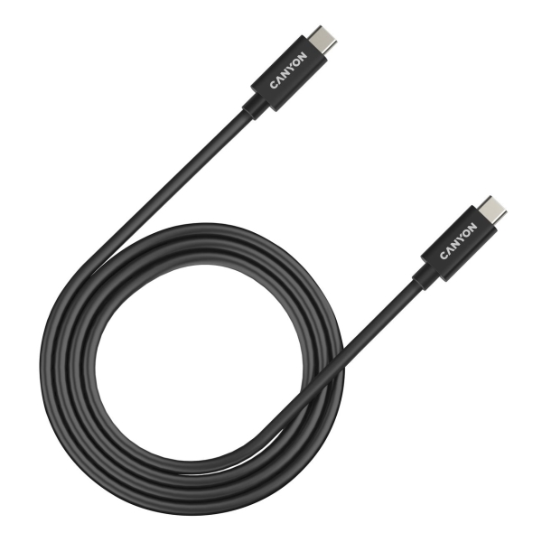 фото Кабель usb 4.0 full featured cable uc-44, 1m (cns-usbc44b) canyon