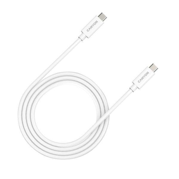 фото Кабель usb 4.0 full featured cable uc-44, 1m (cns-usbc44w) canyon