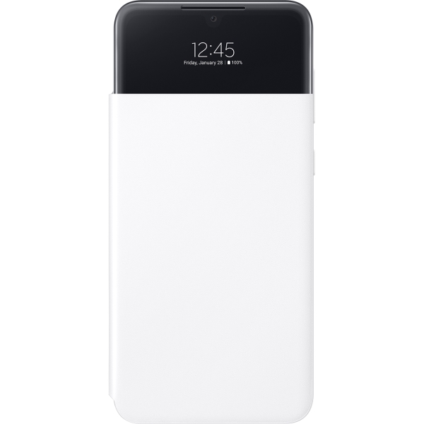 фото Чехол smart s view wallet cover для samsung galaxy a33 5g white (ef-ea336)