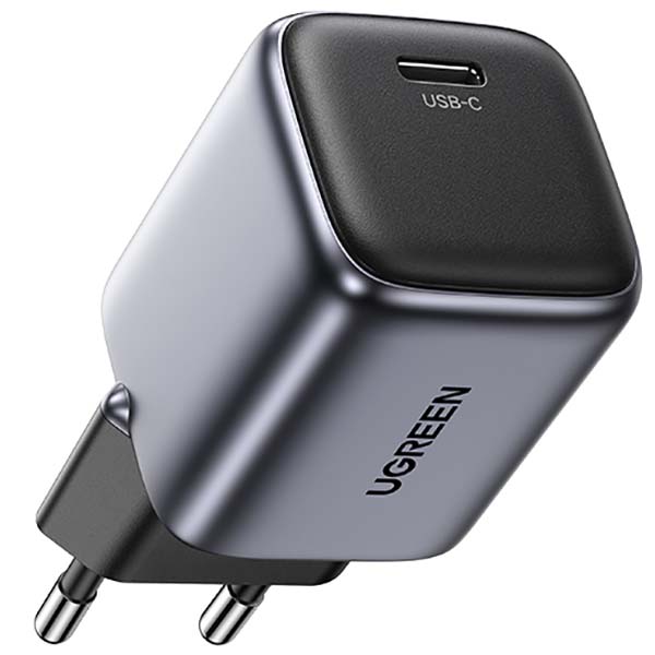 фото Сетевое зарядное устройство usb-c 20w grey (cd318) ugreen