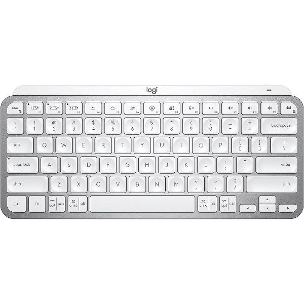 фото Клавиатура mx keys mini pale grey (920-010502) logitech
