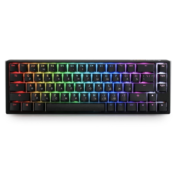 фото Игровая клавиатура one 3 sf black cherry mx clear (dkon2167st-wrupdclawsc1) ducky