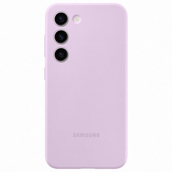 фото Чехол silicone case для galaxy s23 lilac (ef-ps911tvegru) samsung