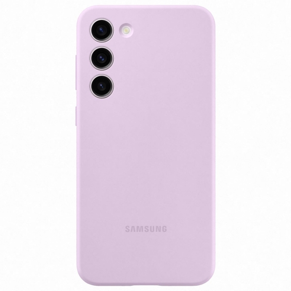 фото Чехол silicone case для galaxy s23+ lilac (ef-ps916tvegru) samsung