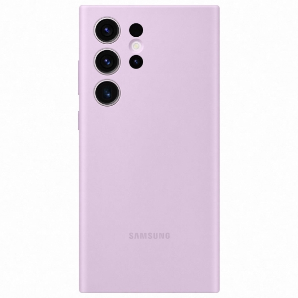 фото Чехол silicone case для galaxy s23 ultra lilac (ef-ps918tvegru) samsung