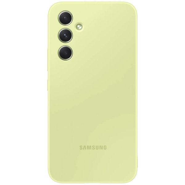 фото Чехол silicone cover для samsung galaxy a54 lime (ef-pa546tgegru)