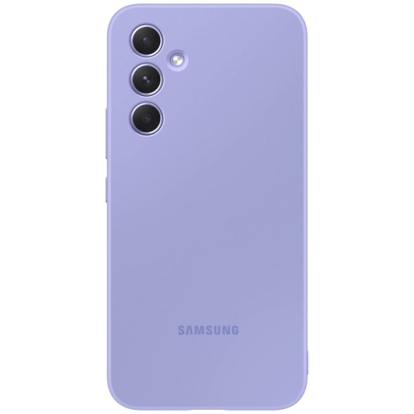 фото Чехол silicone cover для samsung galaxy a54 blueberry (ef-pa546tvegru)