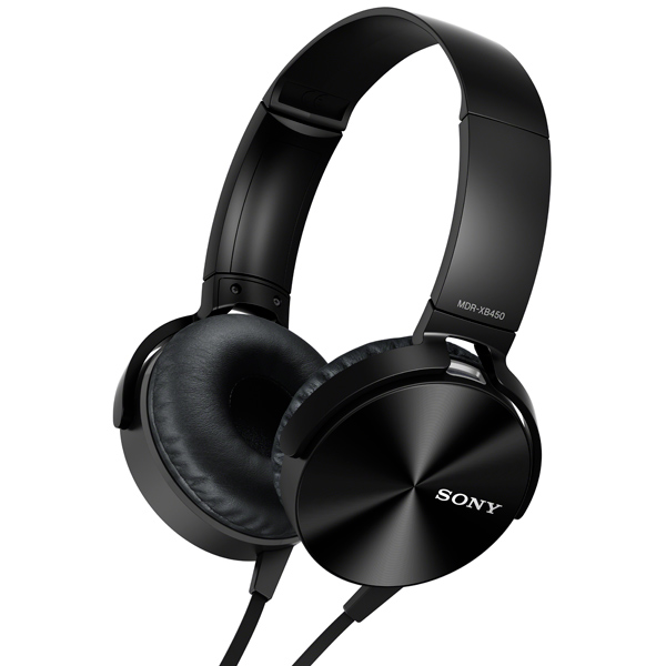 фото Наушники mdr-xb450ap black sony