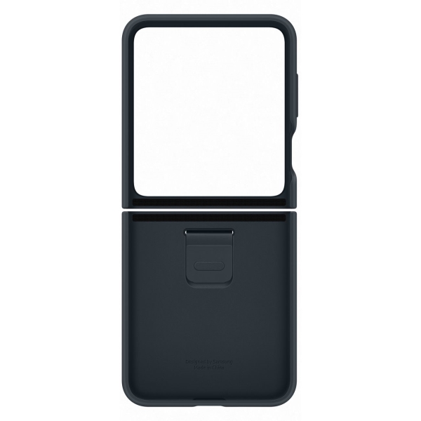 фото Чехол silicone case with ring для samsung galaxy flip 5 indigo (ef-pf731tnegru)