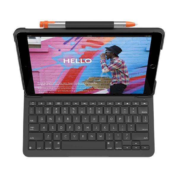 фото Чехол-клавиатура slim folio для ipad 7th gen (920-009652) logitech