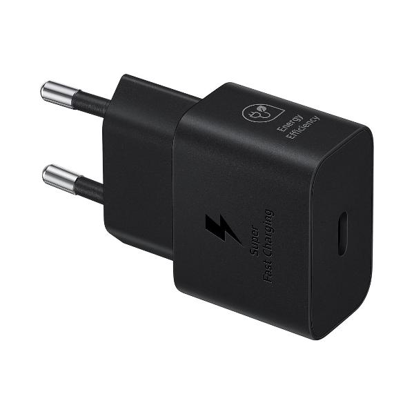 фото Сетевое зарядное устройство usb type-c 25w black (ep-t2510) samsung