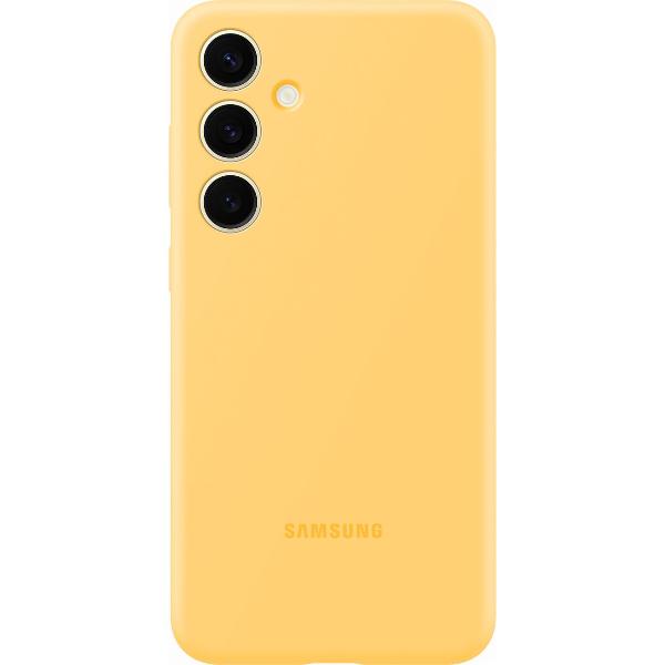 фото Чехол silicone case для samsung galaxy s24+ yellow (ef-ps926tyegru)