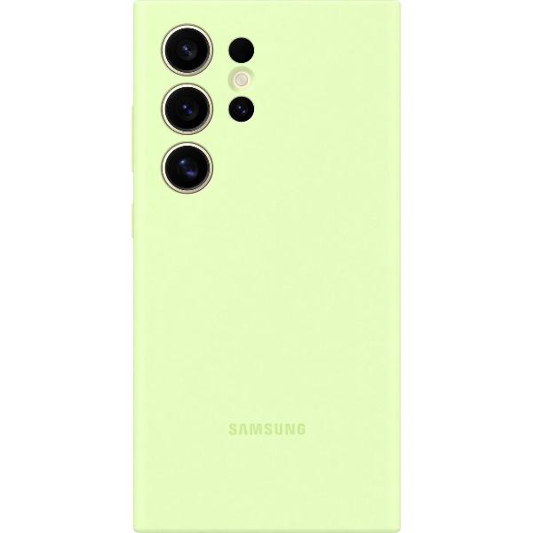 фото Чехол silicone case для samsung galaxy s24 ultra lime (ef-ps928tgegru)