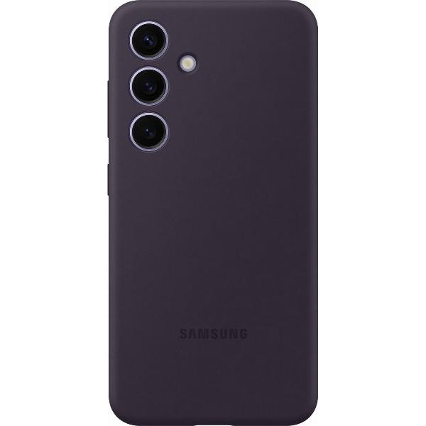 фото Чехол silicone case для samsung galaxy s24 dark purple (ef-ps921teegru)