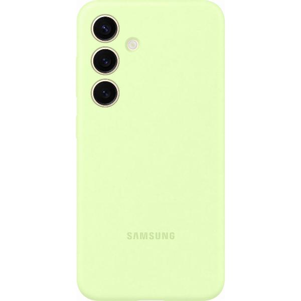 фото Чехол silicone case для samsung galaxy s24 lime (ef-ps921tgegru)