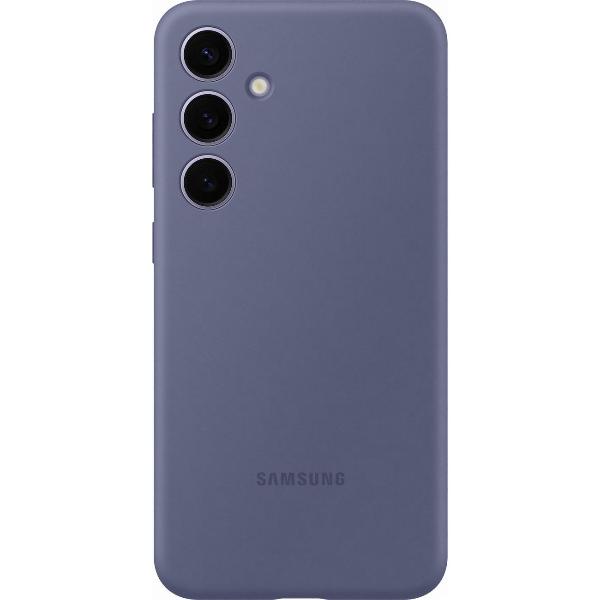 фото Чехол silicone case для samsung galaxy s24+ violet (ef-ps926tvegru)