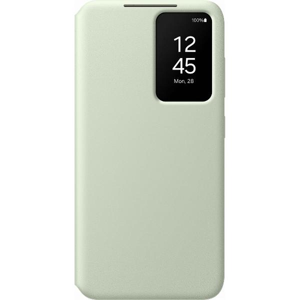 фото Чехол smart view wallet case для samsung galaxy s24 light green (ef-zs921cgegru)