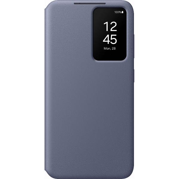 фото Чехол smart view wallet case для samsung galaxy s24 violet (ef-zs921cvegru)