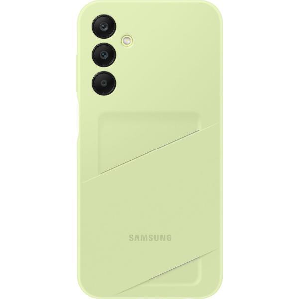 фото Чехол card slot case для samsung galaxy a25 lime (ef-oa256tmegru)