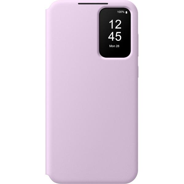 фото Чехол smart view wallet для galaxy a35 lavender (ef-za356cvegru) samsung